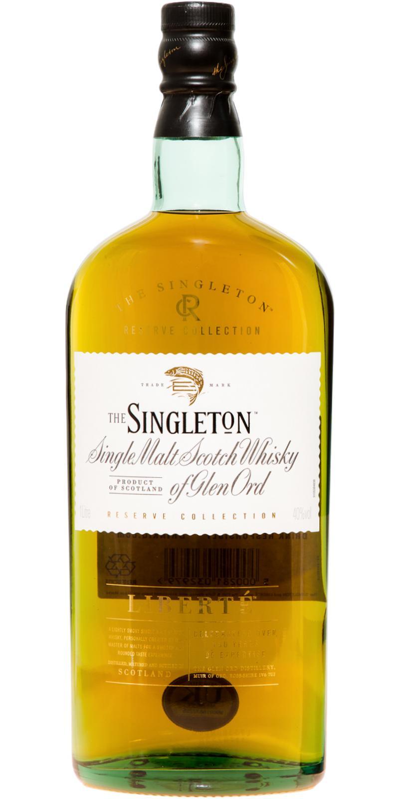 The Singleton of Glen Ord Liberté  Reserve Collection