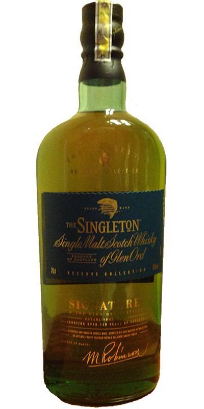 The Singleton of Glen Ord Signature  Reserve Collection