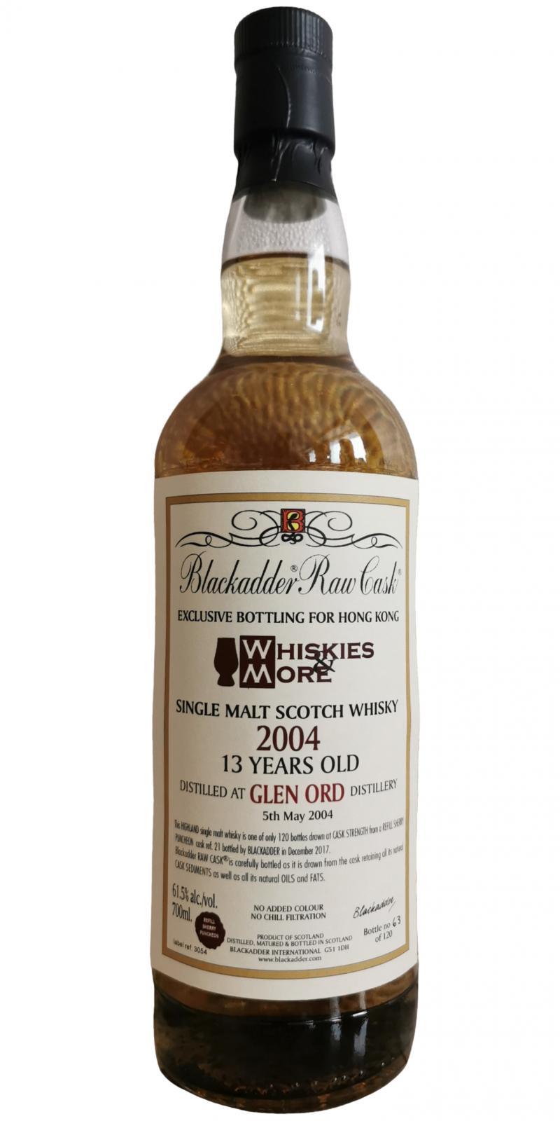 Glen Ord 2004 BA  Raw Cask