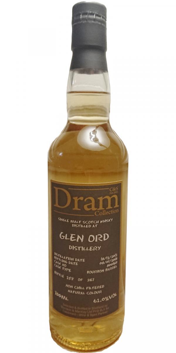 Glen Ord 2012 C&S  Dram Collection