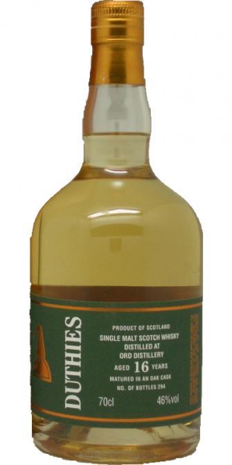 Glen Ord 16-year-old CA  Duthies