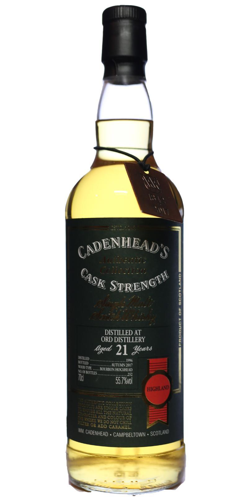 Glen Ord 1996 CA  Authentic Collection