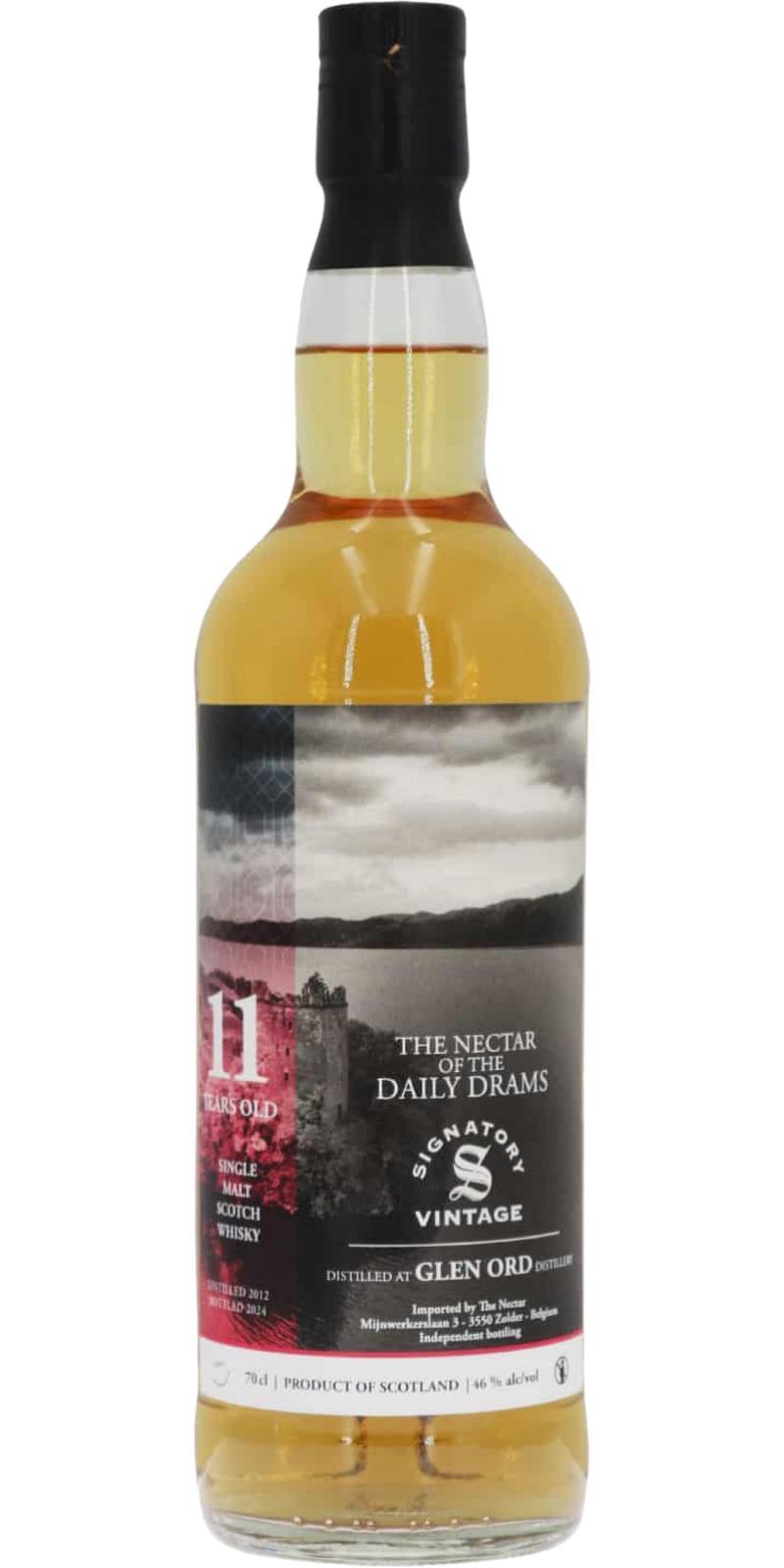 Glen Ord 2012 DD  Joint bottling with Signatory Vintage