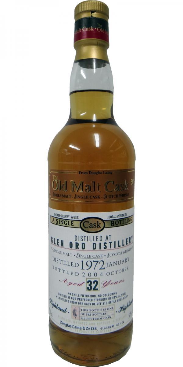 Glen Ord 1972 DL  The Old Malt Cask