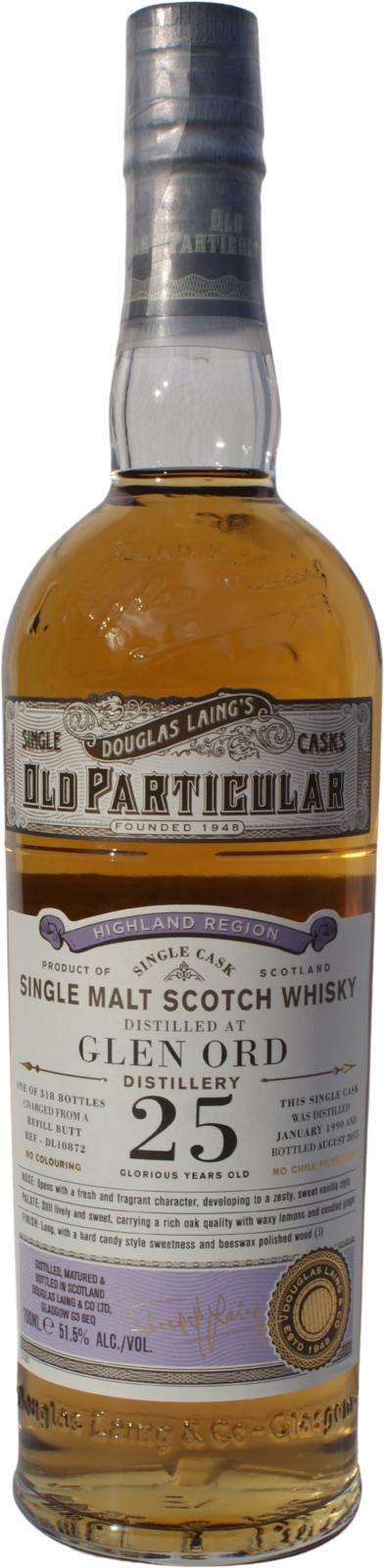 Glen Ord 1990 DL  Old Particular