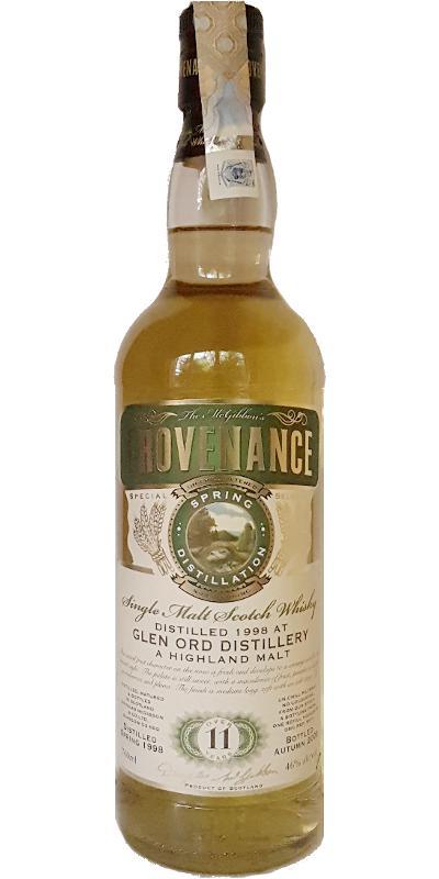 Glen Ord 1998 McG  McGibbon's Provenance