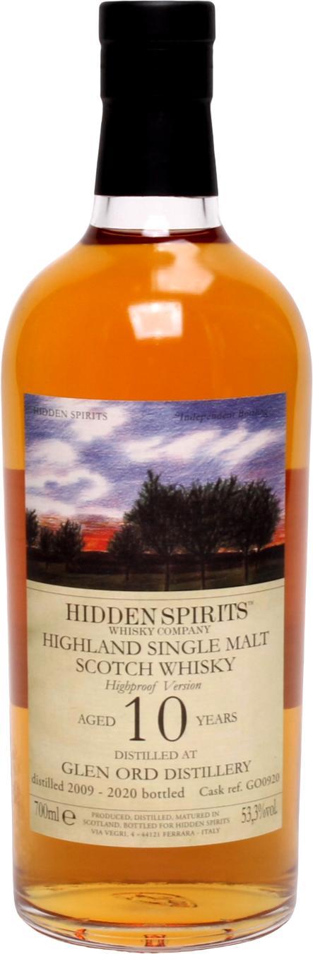 Glen Ord 2009 HiSp  Highproof