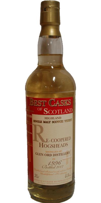 Glen Ord 1996 JB  Best Casks of Scotland