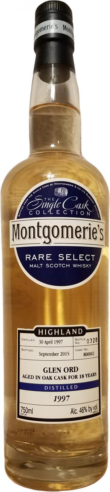 Glen Ord 1997 Mg  The Single Cask Collection - Rare Select