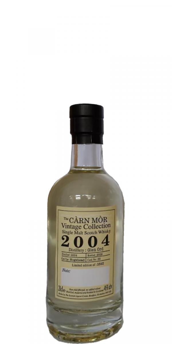 Glen Ord 2004 MMcK  Càrn Mòr Strictly Single Cask