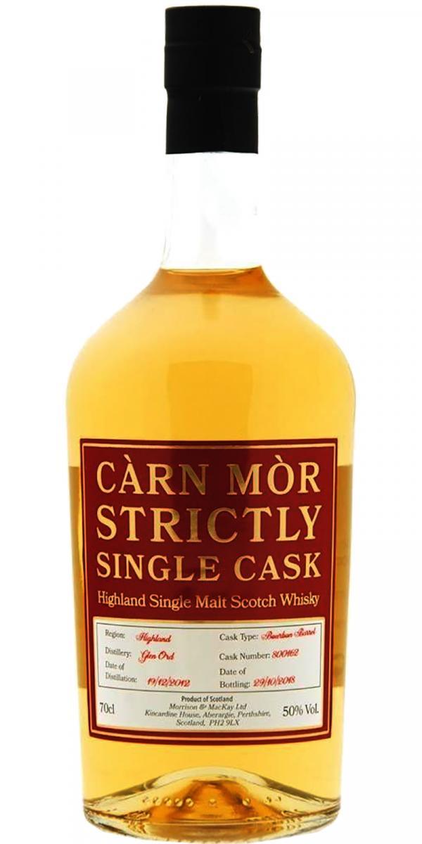 Glen Ord 2012 MMcK  Càrn Mòr - Strictly Single Cask