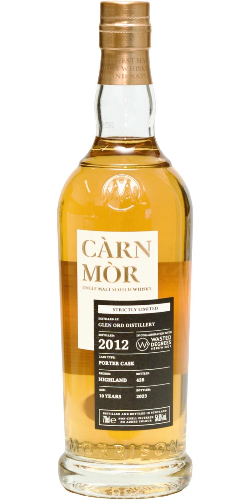 Glen Ord 2012 MSWD  Càrn Mòr - Strictly Limited