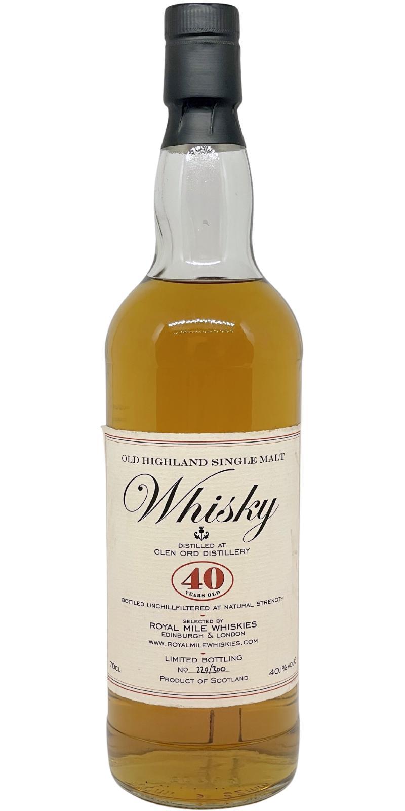 Glen Ord 40-year-old RM