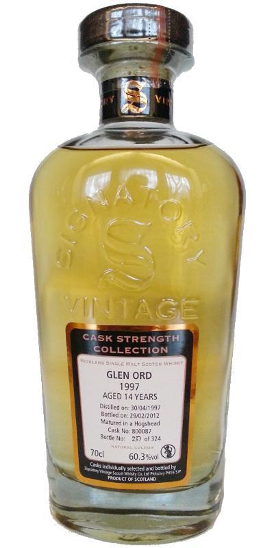 Glen Ord 1997 SV  Cask Strength Collection
