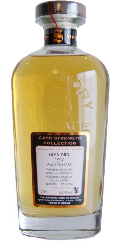 Glen Ord 1997 SV  Cask Strength Collection