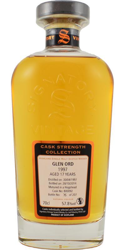 Glen Ord 1997 SV  Cask Strength Collection