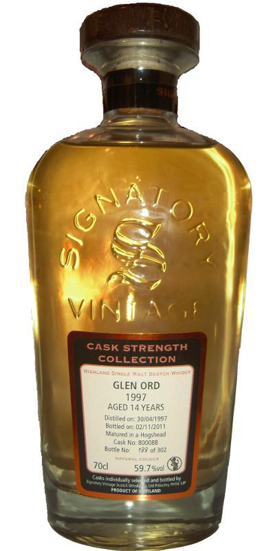 Glen Ord 1997 SV  Cask Strength Collection