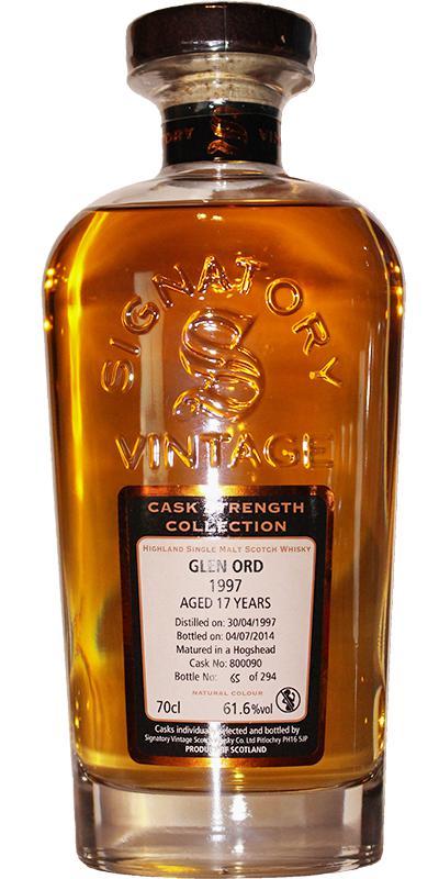 Glen Ord 1997 SV  Cask Strength Collection