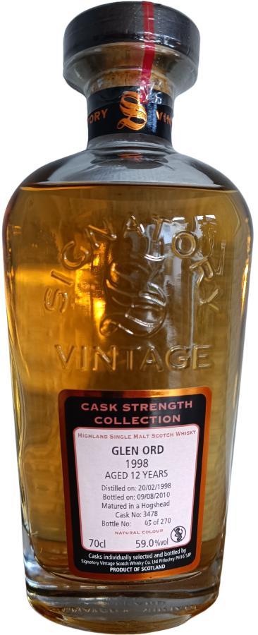 Glen Ord 1998 SV  Cask Strength Collection