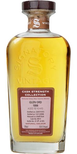 Glen Ord 1998 SV  Cask Strength Collection