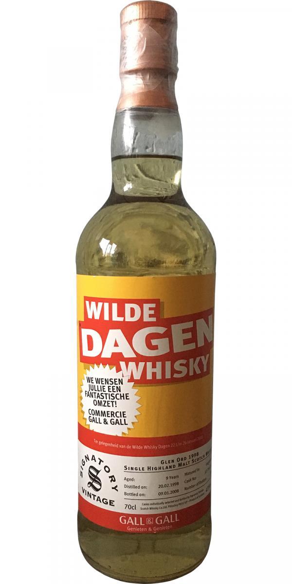 Glen Ord 1998 SV  Wilde whisky dagen