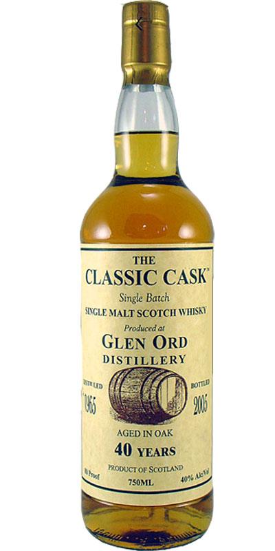Glen Ord 1965 TCC  Single Batch
