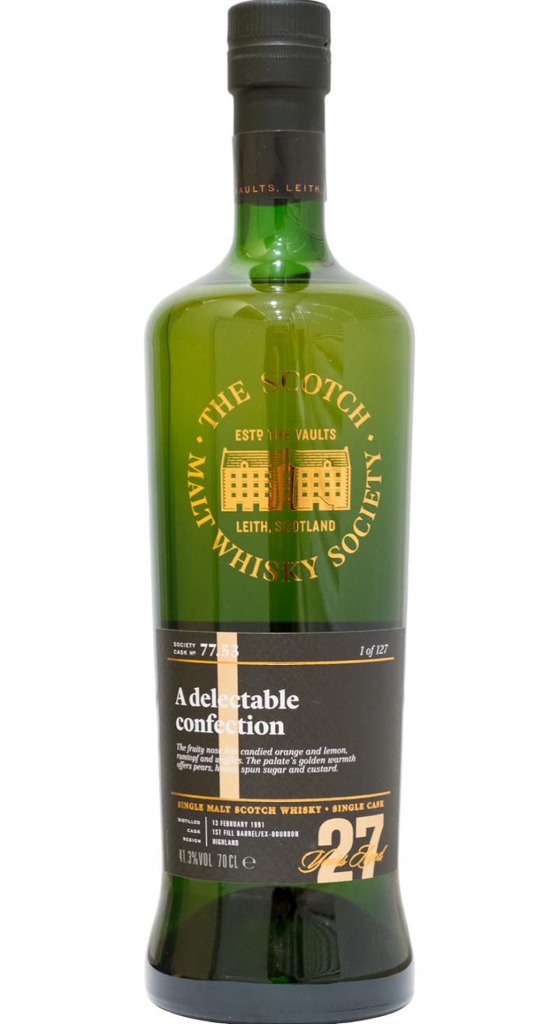 Glen Ord 1991 SMWS 77.53  A delectable confection