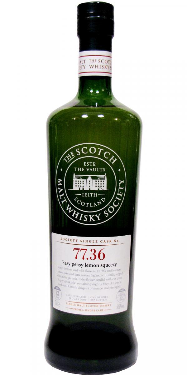 Glen Ord 2001 SMWS 77.36  Easy peasy lemon squeezy