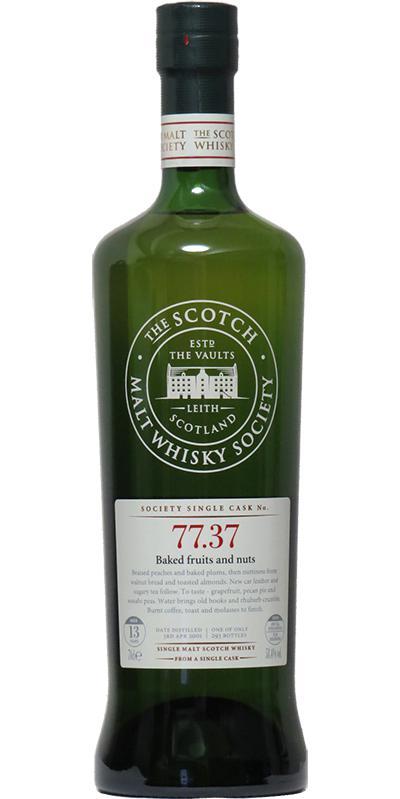 Glen Ord 2001 SMWS 77.37  Baked fruits and nuts