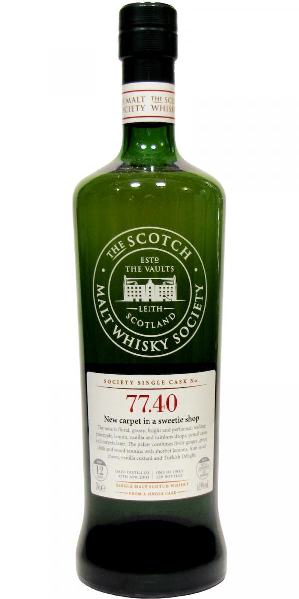 Glen Ord 2003 SMWS 77.40  New carpet in a sweetie shop