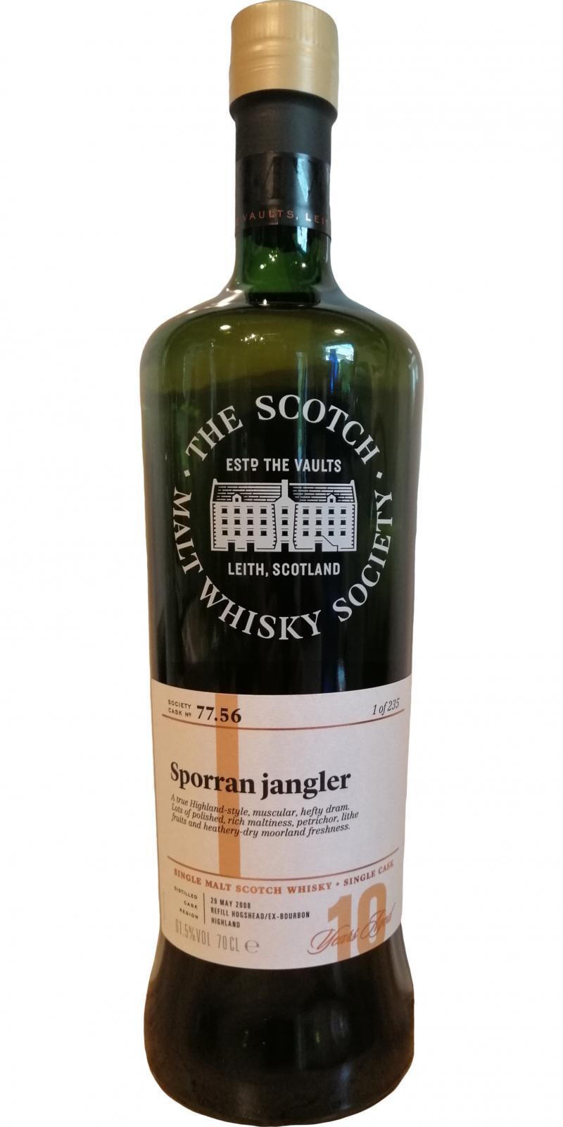 Glen Ord 2008 SMWS 77.56  Sporran jangler