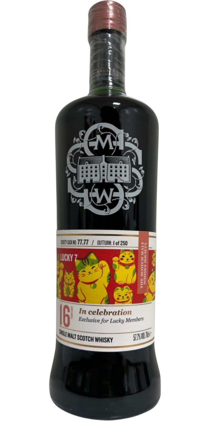 Glen Ord 2009 SMWS 77.77  Lucky 7