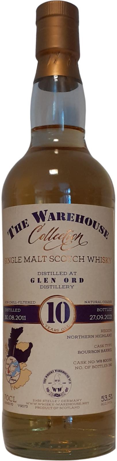 Glen Ord 2011 WW8  The Warehouse Collection