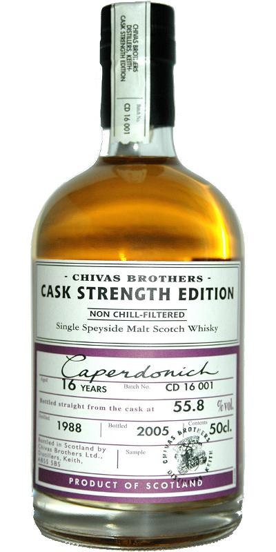 Caperdonich 1988 Chivas Brothers - Cask Strength Edition