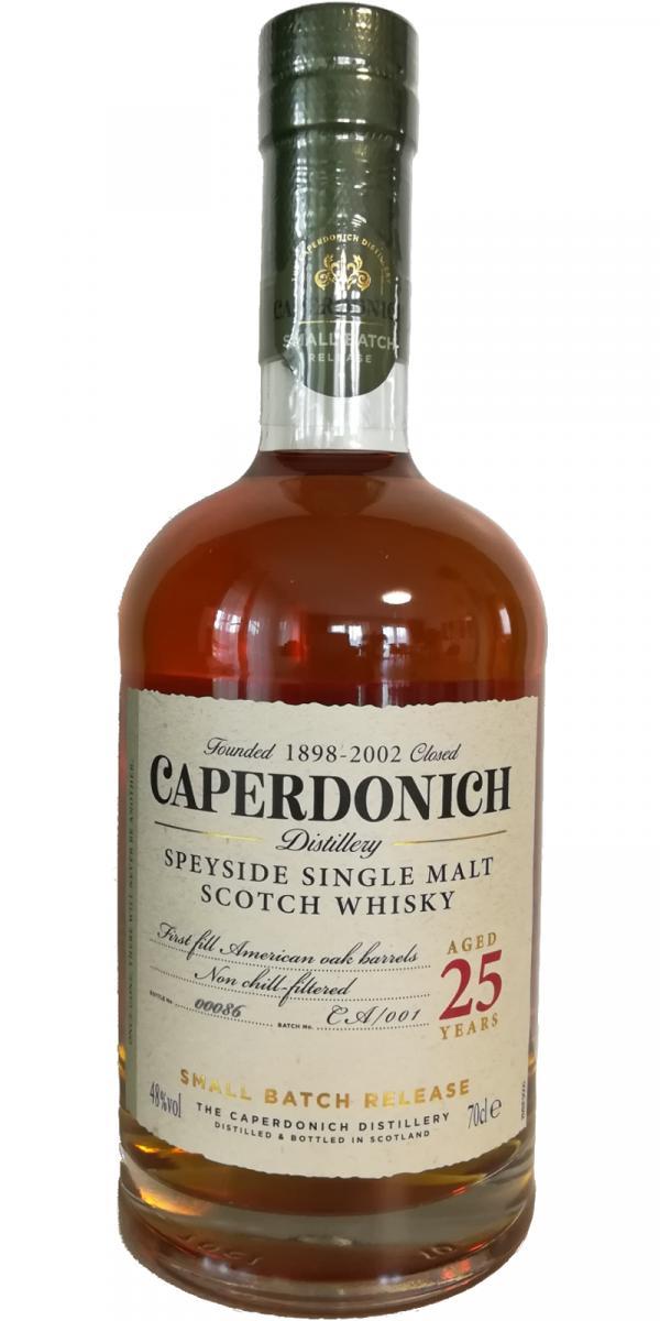 Caperdonich 25-year-old Small Batch Release