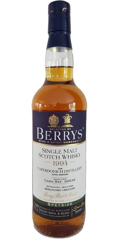 Caperdonich 1994 BR Berrys'