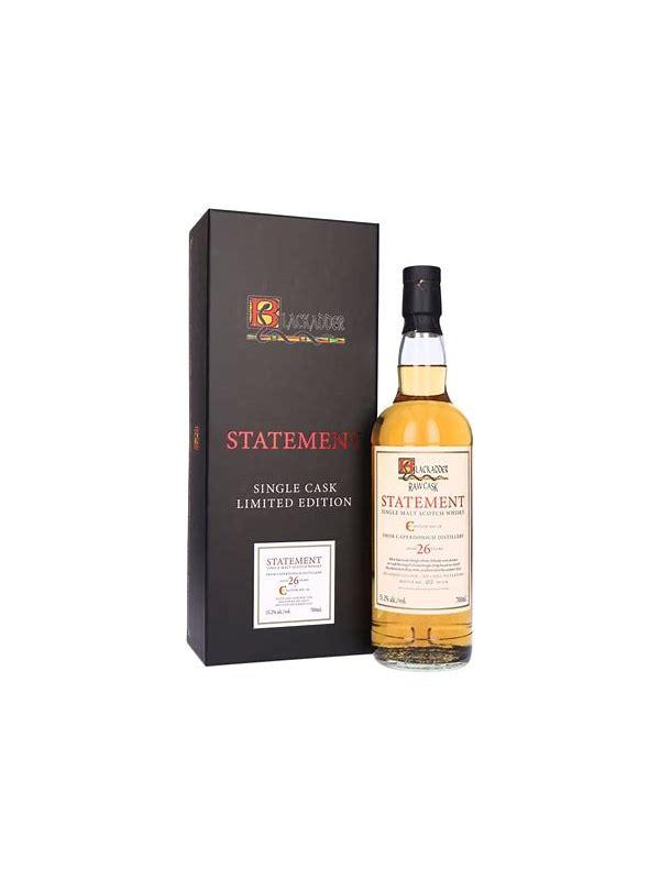 Caperdonich 1996 BA Raw Cask - Statement - Edition No. 58