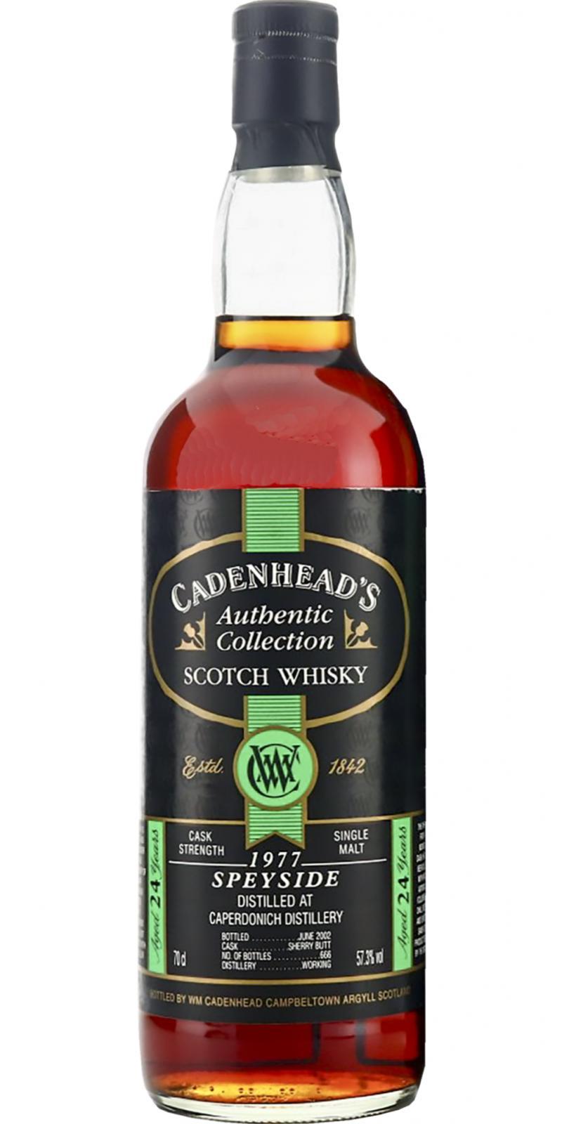 Caperdonich 1977 CA Authentic Collection