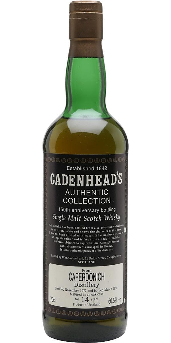 Caperdonich 1977 CA Authentic Collection - 150th Anniversary Bottling