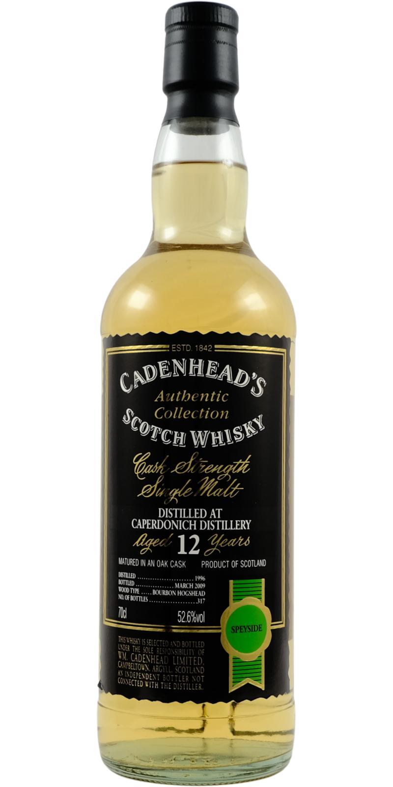 Caperdonich 1996 CA Authentic Collection