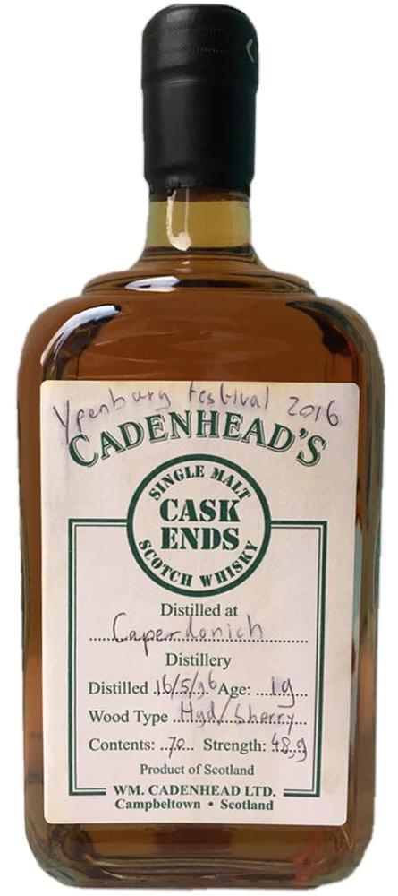 Caperdonich 1996 CA Cask Ends