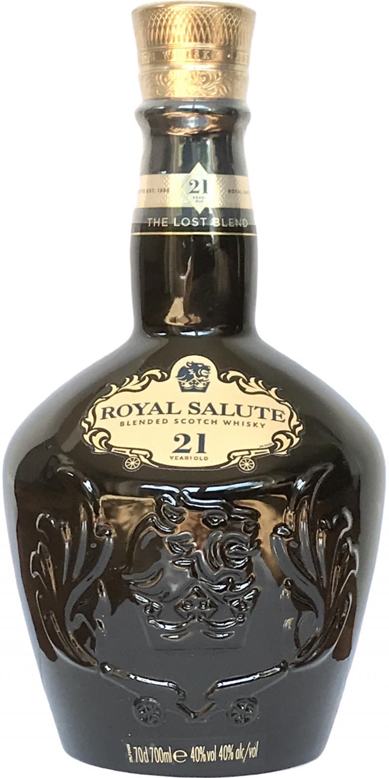 Royal Salute 21-year-old The Lost Blend