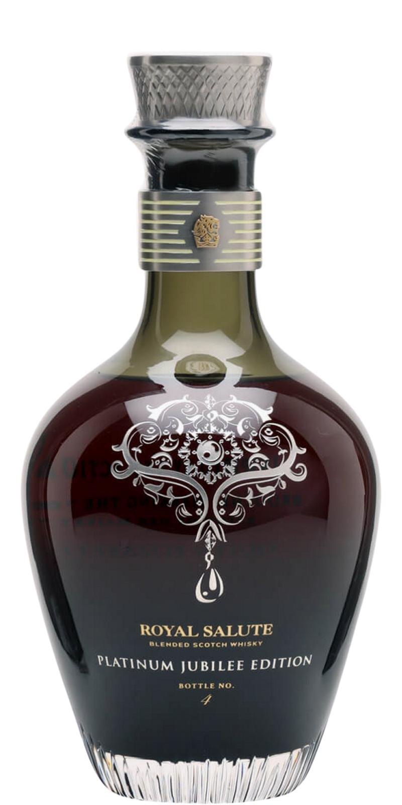 Royal Salute Platinum Jubilee Edition Chvs The Richmond Brooch