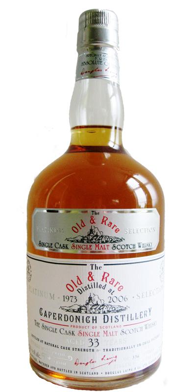 Caperdonich 1973 DL Old & Rare - The Platinum Selection