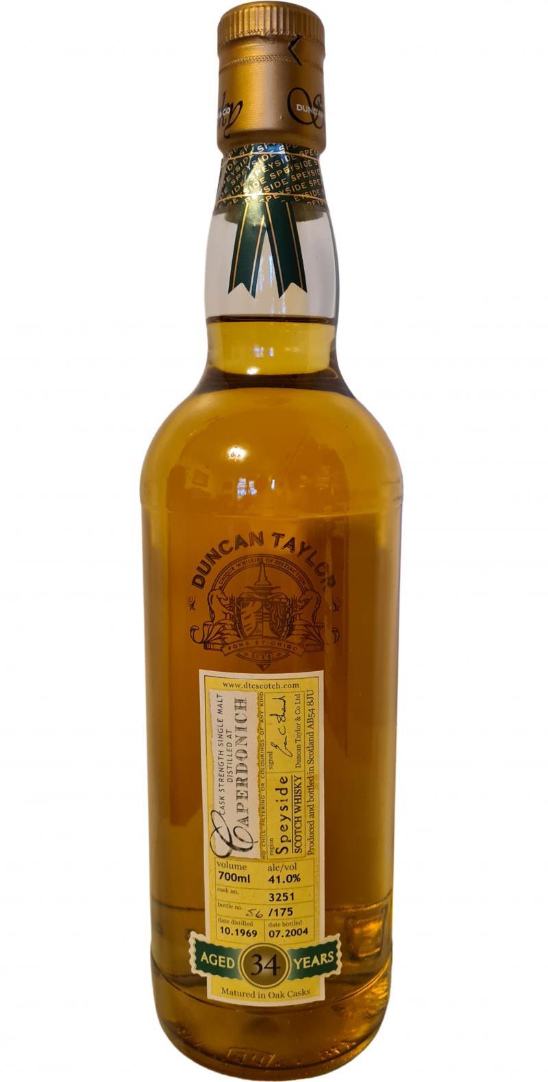 Caperdonich 1969 DT Rare Auld