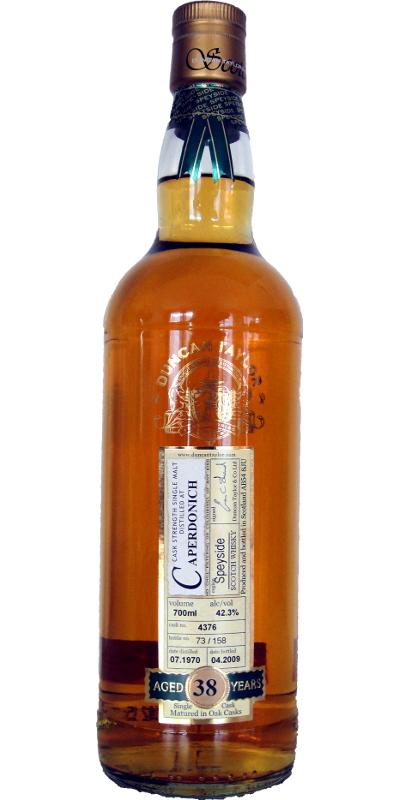 Caperdonich 1970 DT Rare Auld
