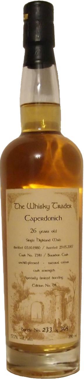 Caperdonich 1980 GW The Whisky Trader - Edition No. 04