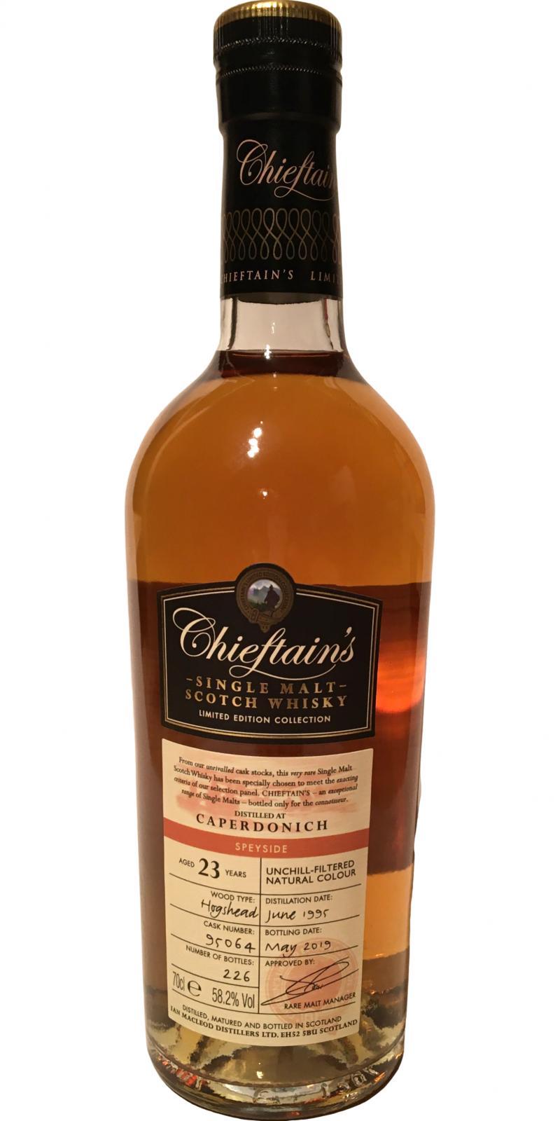 Caperdonich 1995 IM Chieftain's