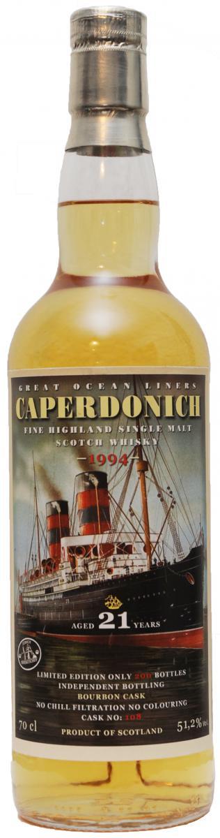 Caperdonich 1994 JW Great Ocean Liners