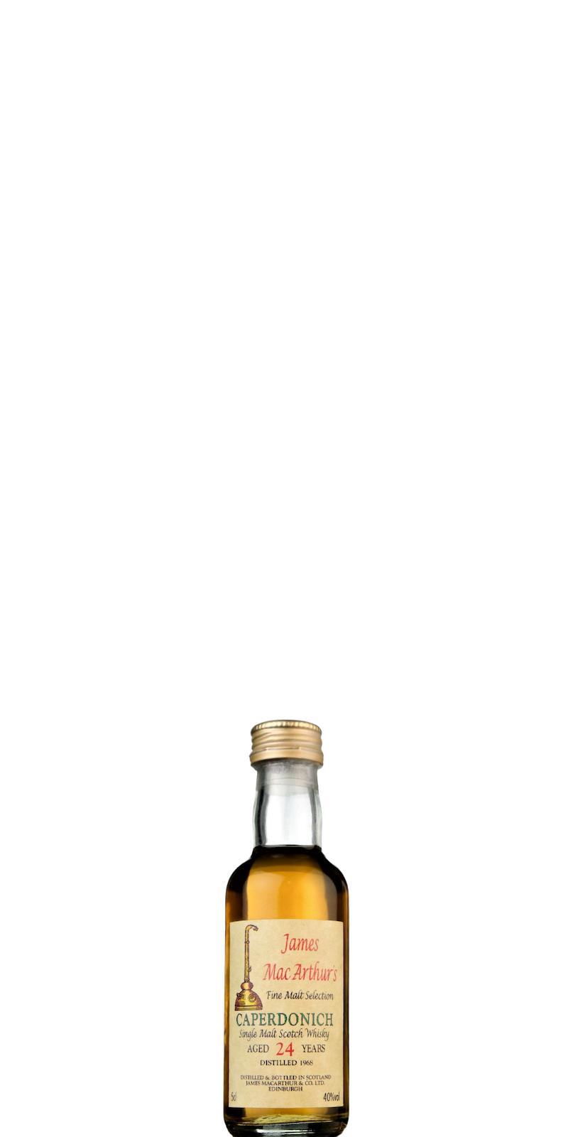Caperdonich 1968 JM Fine Malt Selection - Miniature